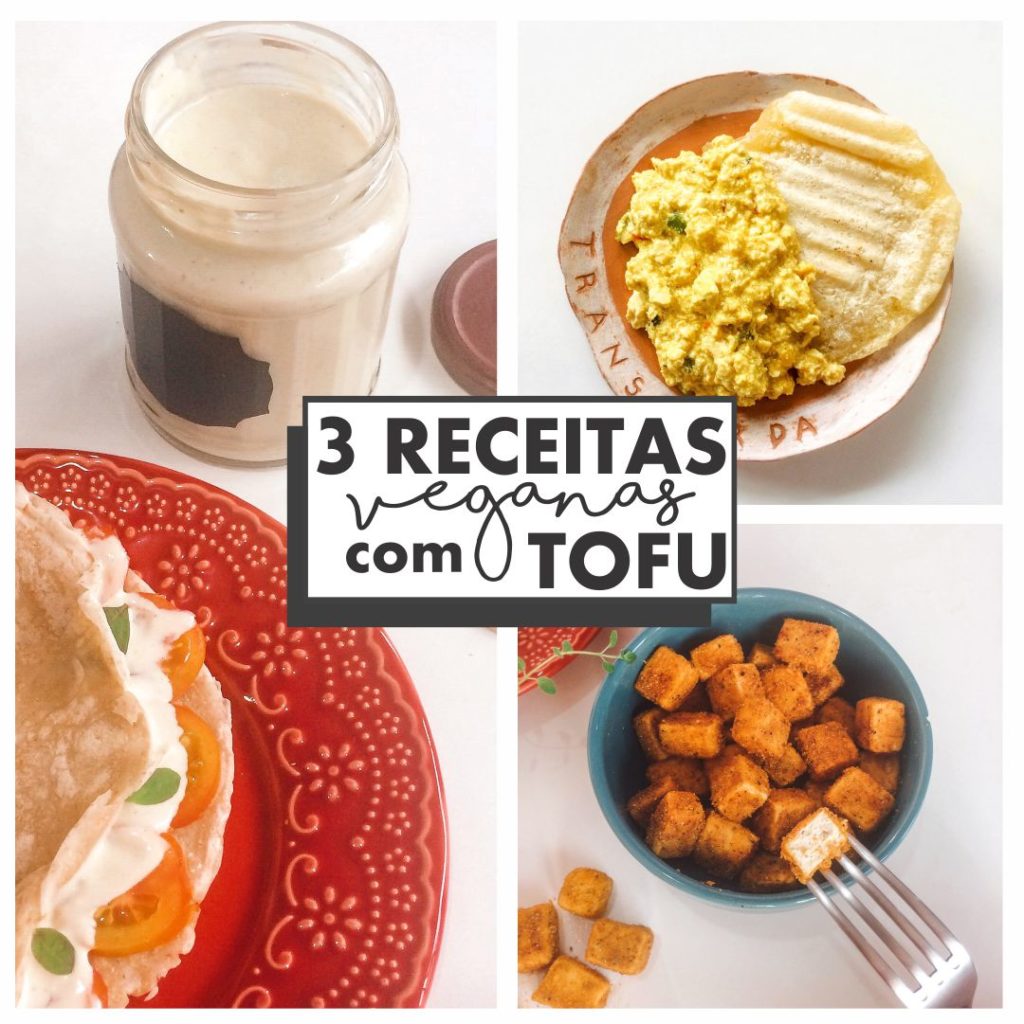 3 Receitas Veganas Fáceis Com Tofu Imagina Vegan