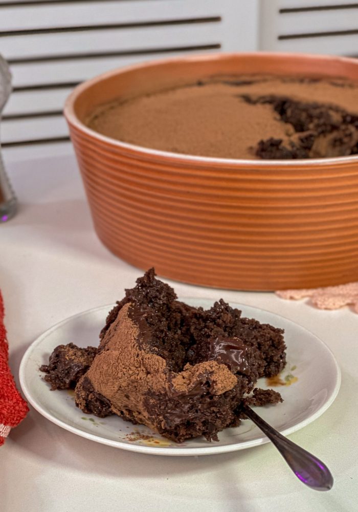 Chocolate com calda quente