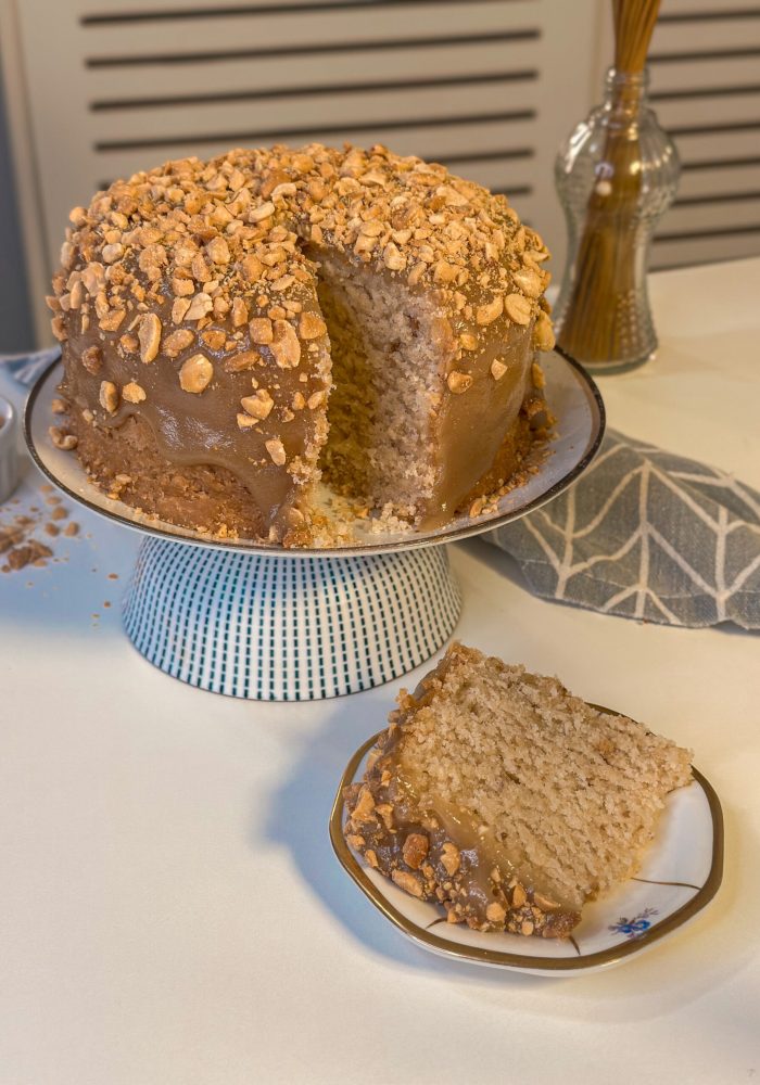 Amendoim com doce de leite