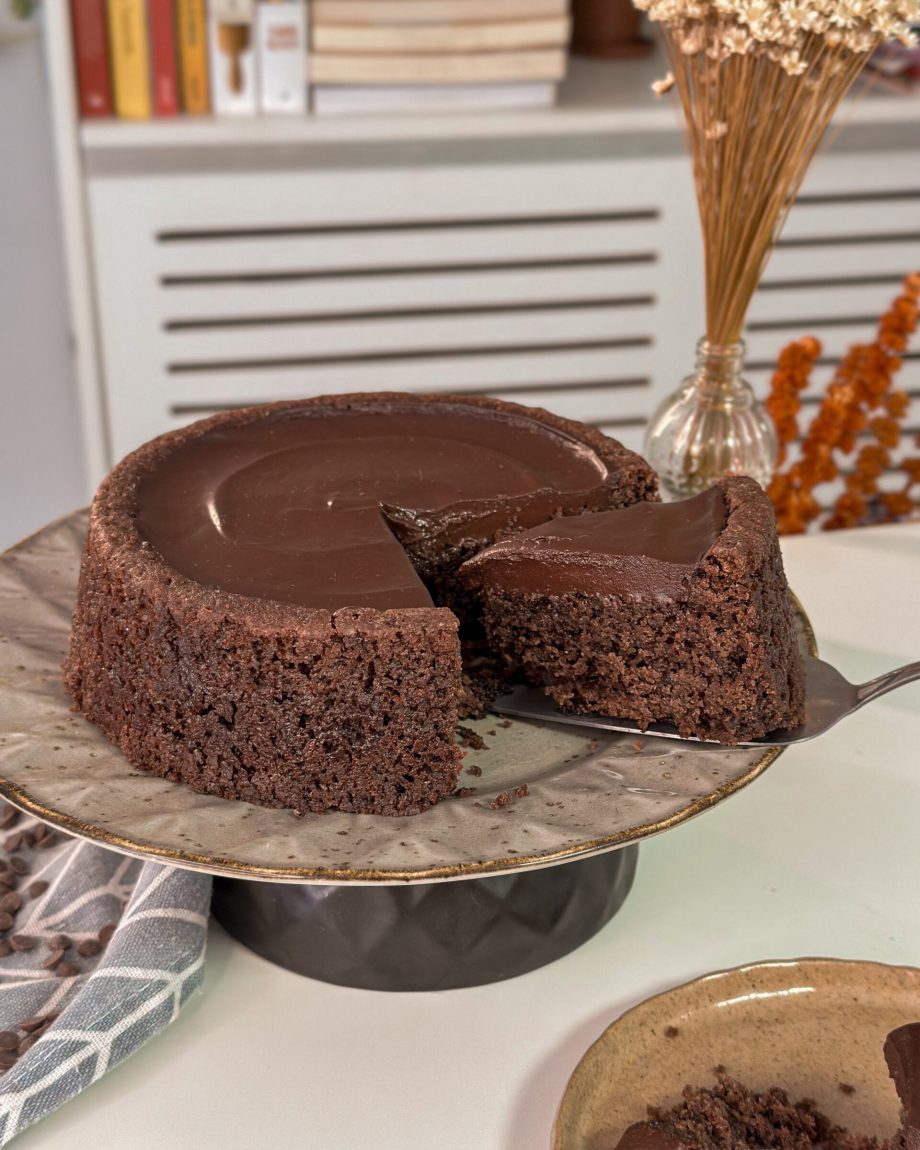 Chocolate fofinho com ganache